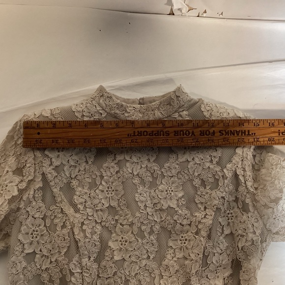 Vintage 80’s Ursula of Switzerland open lace top women’s size 6P made in USA - Picture 15 of 16